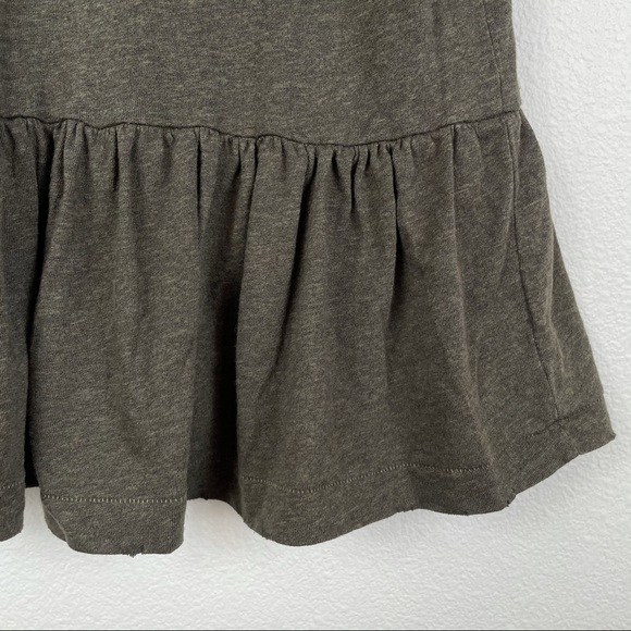 THE GREAT. Peplum Ruffle Tee Size 1 - Picture 6 of 12